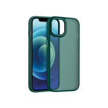Custodia Satinata Opaca iPhone 14 Pro (Verde Foresta)