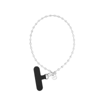 FAIRPLAY Catena Corta 40cm IRENE (Argento)