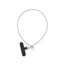 FAIRPLAY Catena Corta 40cm ANASTASIA (Argento)