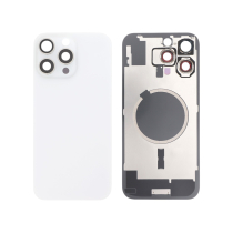 Backcover Bianco Titanio iPhone 16 Pro Max (Con MagSafe) (Senza Logo)