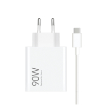 Xiaomi Pack Caricabatterie 90W + Cavo USB-A a USB-C (Bianco)