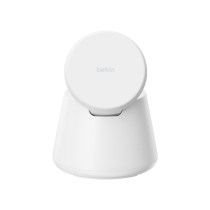 BELKIN Stazione di Ricarica Modulare 3-in-1 Qi2 25W (Bianco)