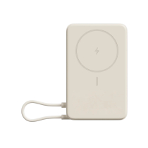 Xiaomi PowerBank Magnetico 10 000 mAh con Supporto Integrato (Beige)