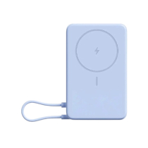 Xiaomi PowerBank Magnetico 10 000 mAh con Supporto Integrato (Blu)