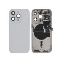 Telaio completo argento iPhone 14 Pro (con MagSafe) (Senza Logo)