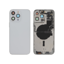 Telaio completo argento iPhone 14 Pro Max (con MagSafe) (Senza Logo)