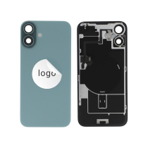 Vetro posteriore Completo Verde acqua iPhone 16 Plus (Pulled A)
