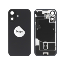 Vetro posteriore Completo Nero iPhone 16 (Pulled A)
