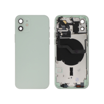 Telaio completo verde iPhone 12 (con MagSafe) (Senza Logo)