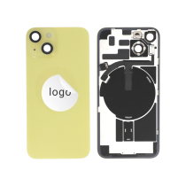 Vetro posteriore Completo Giallo iPhone 14 (Pulled A)