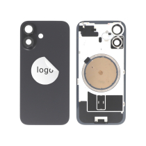 Vetro posteriore Nera iPhone 16 (Pulled B)