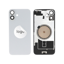 Vetro posteriore Bianca iPhone 16 Plus (Pulled C)