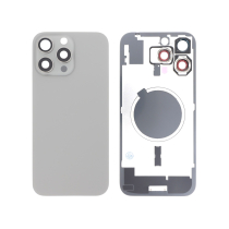 Backcover Titanio Naturale iPhone 16 Pro Max (Con MagSafe) (Senza Logo)