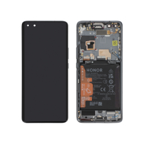 Display completo Nero Honor Magic 4 Pro (Batteria integrata)