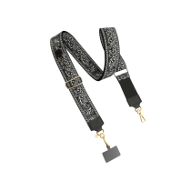 FAIRPLAY Catena Lunga 120cm PERLA (Grigio/Nero)