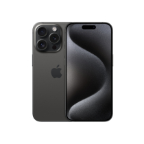 iPhone 15 Pro Max 256 Go Titane Noir (Grade B) (Margin VAT) (Refurb)