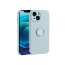 Custodia Finger Grip iPhone 14 Pro Max (Blu Chiaro)