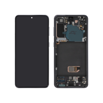 Display Completo Grigio OLED Galaxy S21 5G (G991B) (Con telaio)