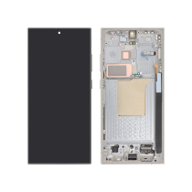 Display completo Titanio Grigio Galaxy S24 Ultra (S928) (PA)